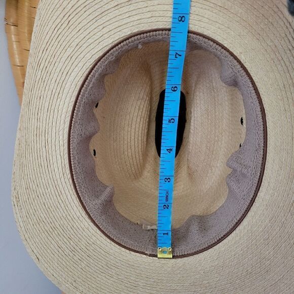 Larry Mahan's Collection Straw Cowboy Hat - Picture 10 of 10